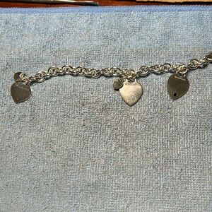 Tiffany & Co Brac la Bracelet 7” long 5 Sterling Silver